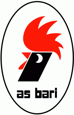italian serie a as bari pres primary logo t shirt iron on transfers